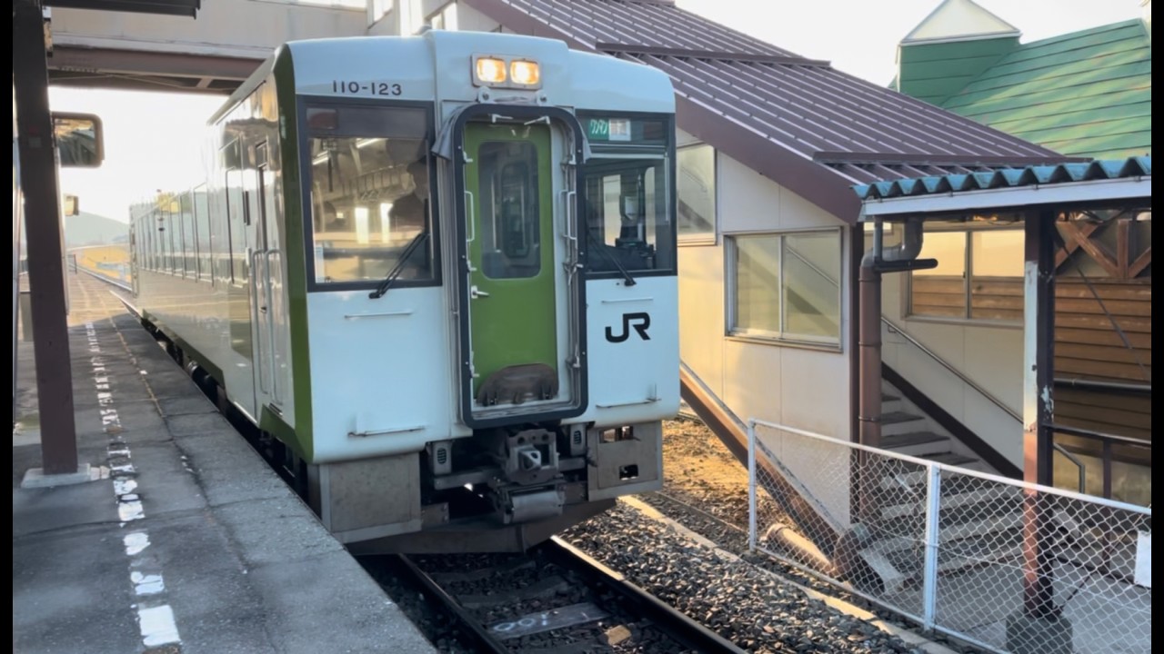 気仙沼線車窓　柳津駅から前谷地駅の間