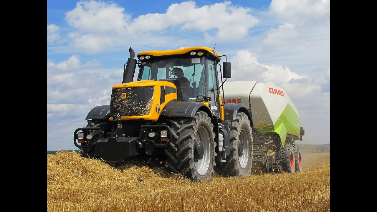 JCB Fastrac 8250 + Claas Quadrant 3400