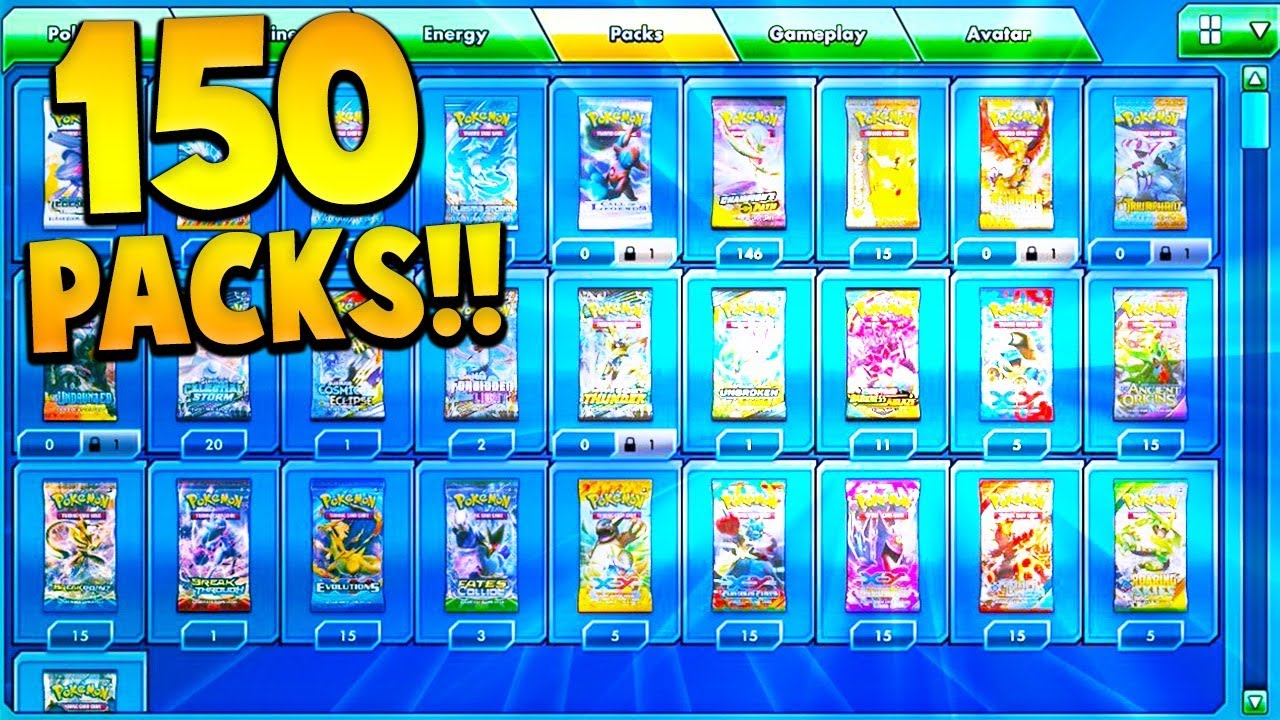 OPENING 200 PACKS! - Pokemon TCG Online Pack Opening!