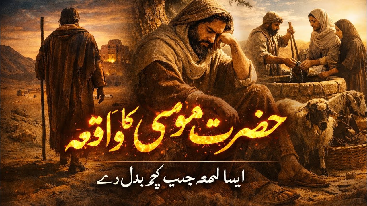 Hazrat Musa (A.S.) ka wo lamha jo tareekh mein chup gaya