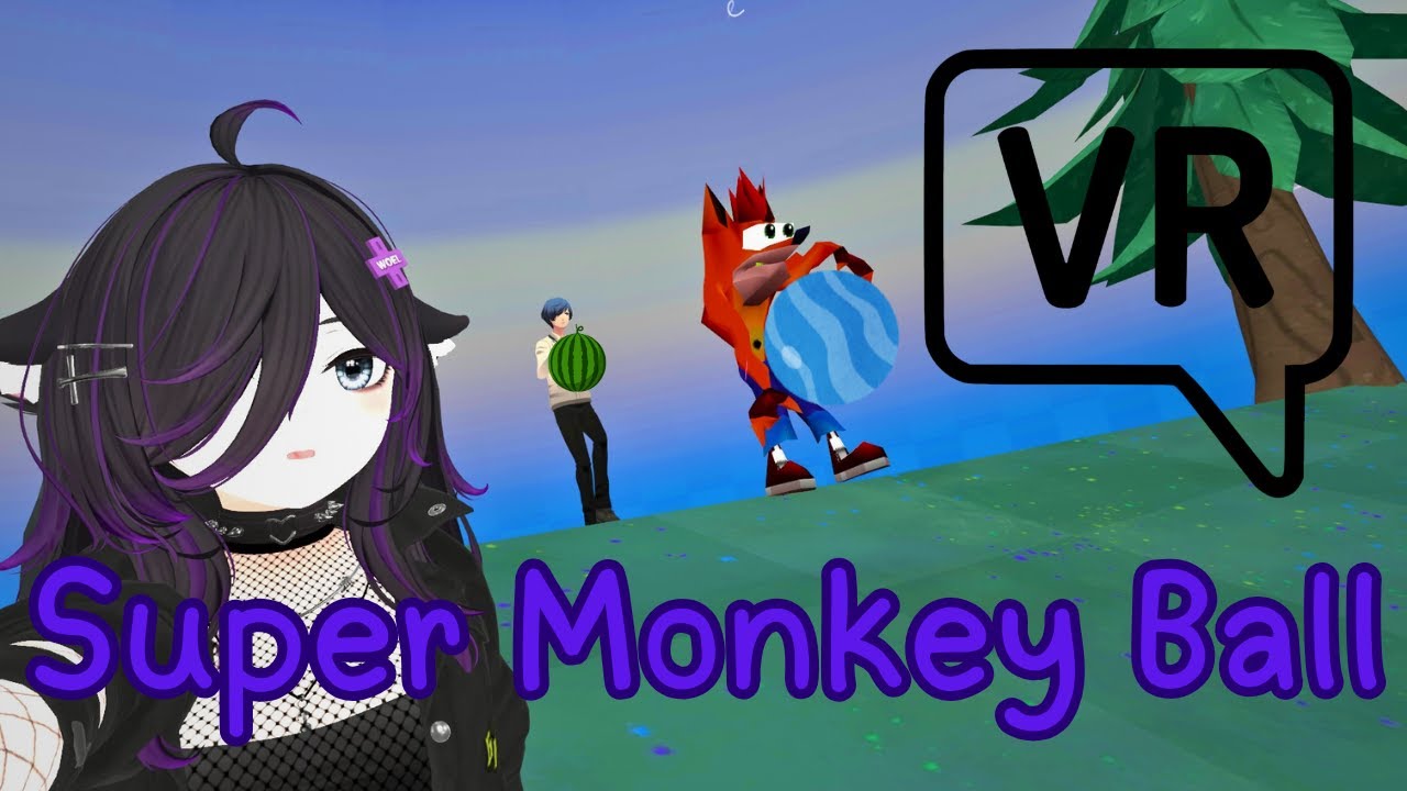 Riding Some Super Monkey Balls | VRChat