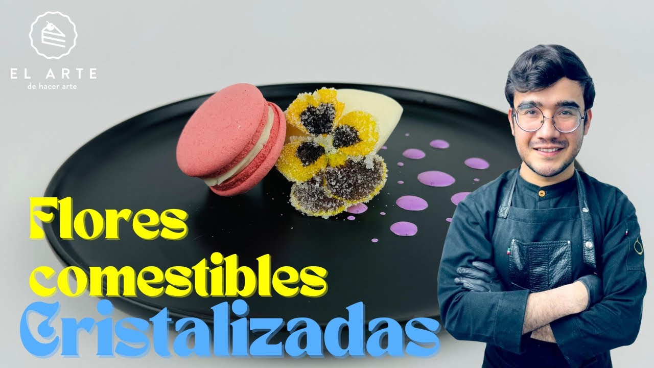 🌸✨Flores comestibles cristalizadas ✨🌸