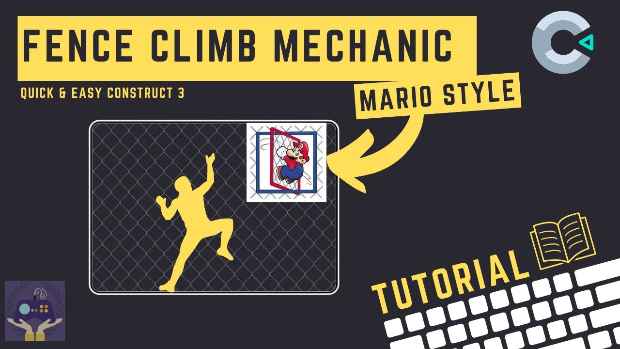 Construct 3 Fence Climb - Tutorial (Like Mario World)