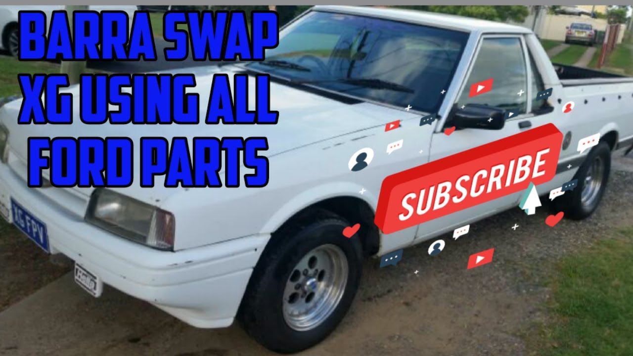 How I Barra swapped my Ford XG Falcon using mainly Ford parts