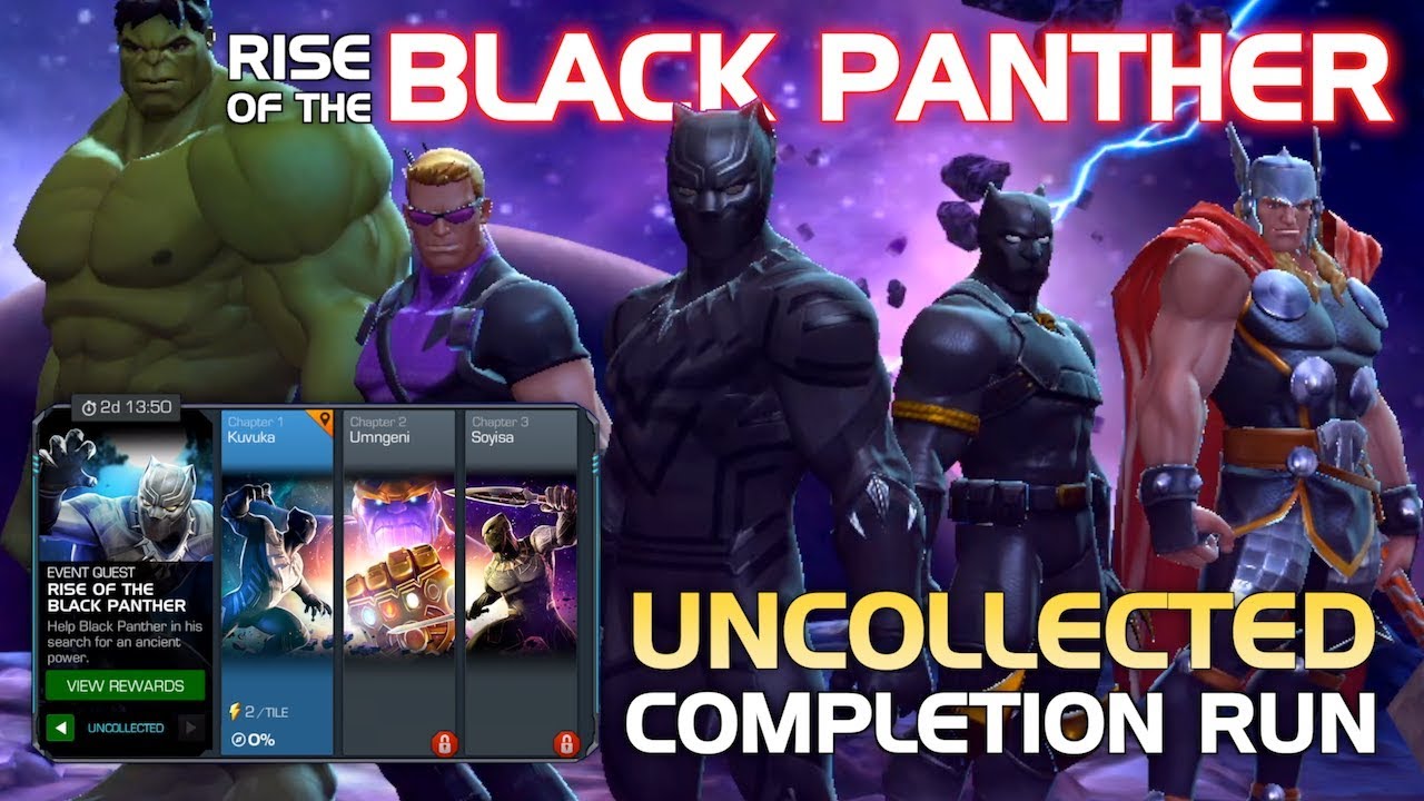 Rise of the Black Panther: Full Uncollected Completion Run & Cutscene | Marvel Contest of Champions