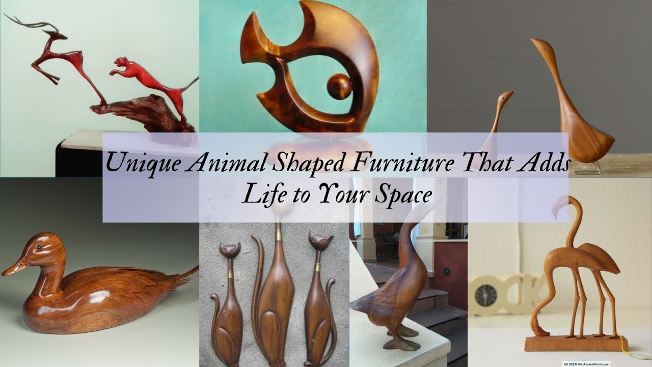 Unique Animal Shaped Furniture That Adds Life to Your Space