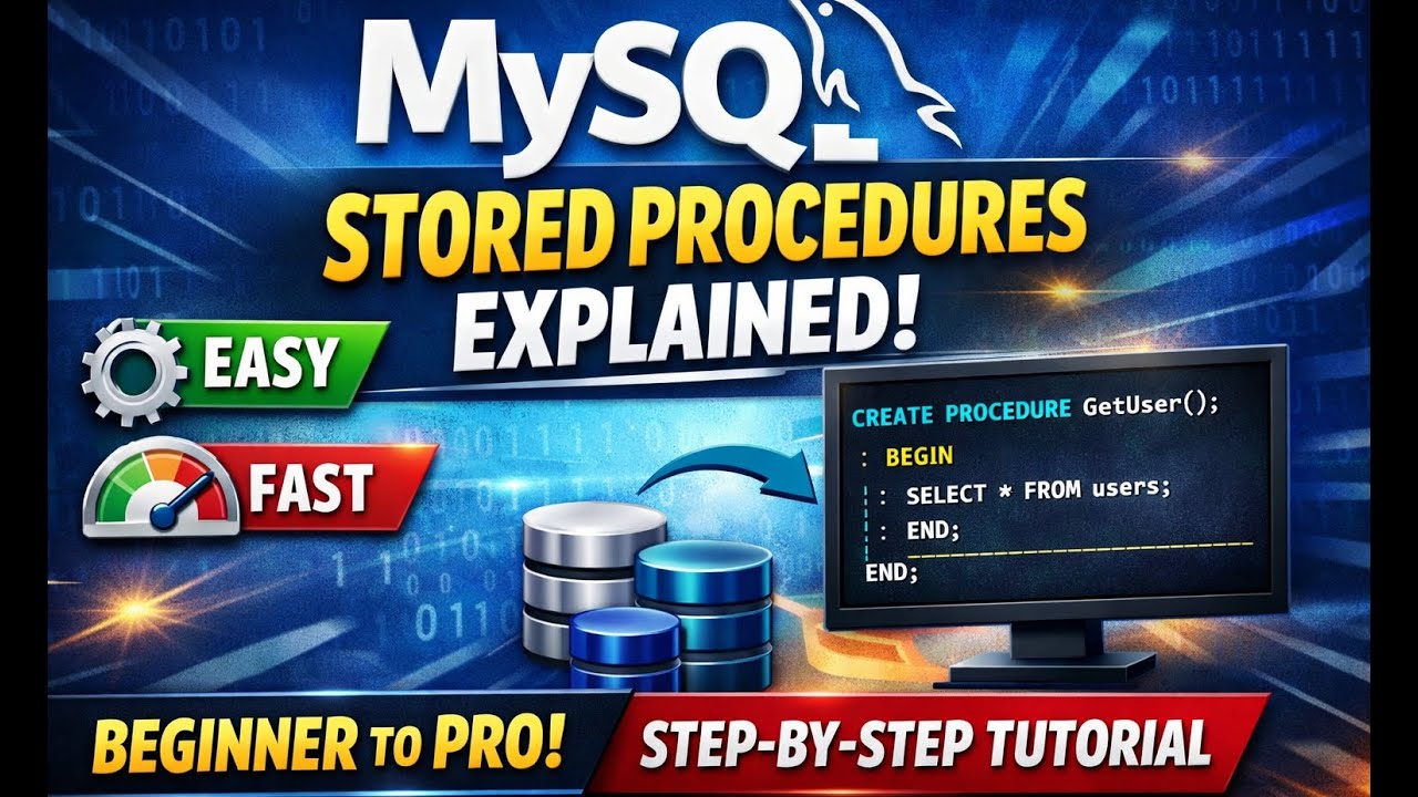 MySQL Stored Procedures Explained | Beginners to Pro in Minutes!