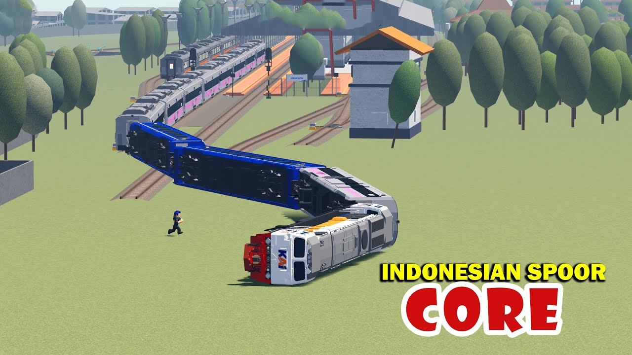 Indonesian Spoor Core #5 | Meme Tidak Lucu Kehidupan Player Tidak Benar | Roblox Kereta Indonesia
