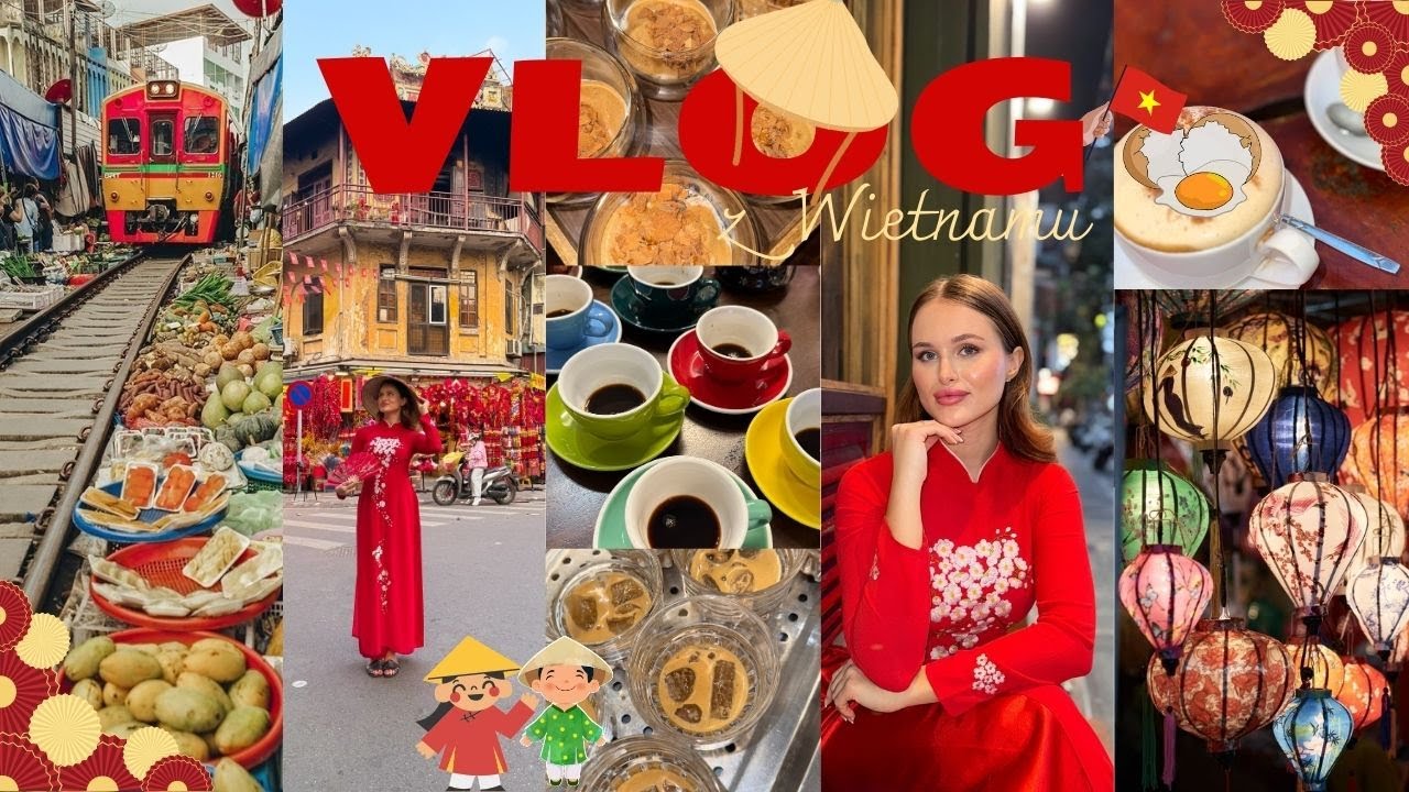 dzień z życia stewardessy Etihad Airways | vlog Wietnam, Hanoi | egg coffee | Train Street 🇻🇳