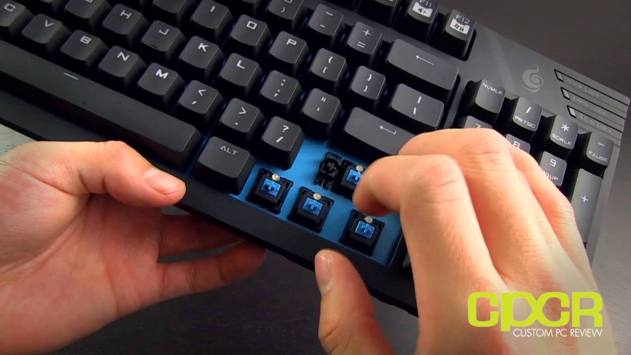 CM Storm QuickFire TK Mechanical Gaming Keyboard Unboxing