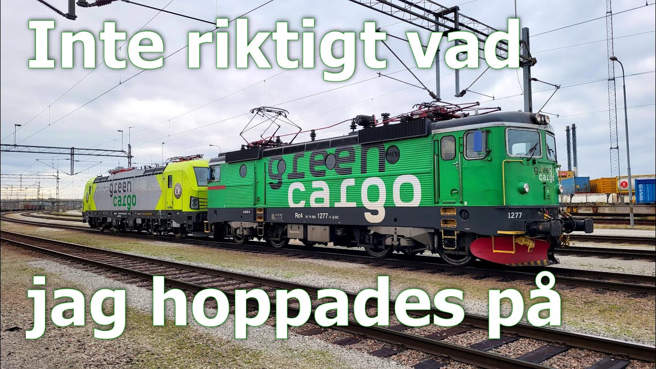 Inte riktigt vad jag hoppades på︱Livet som Lokförare