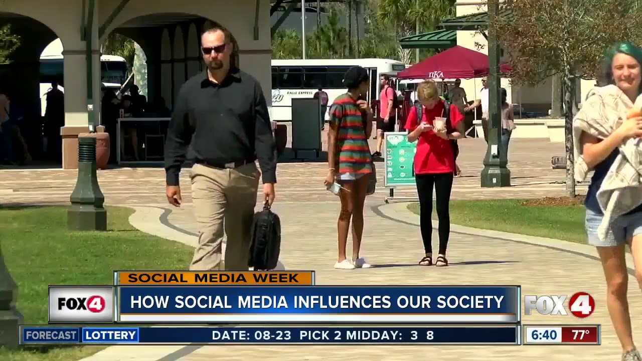 Social media's affect on society