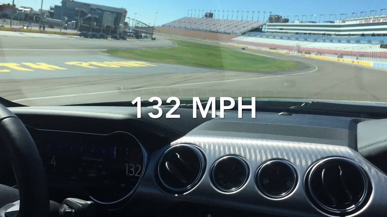 2019 Ford Mustang Bullitt at the Las Vegas Motor Speedway