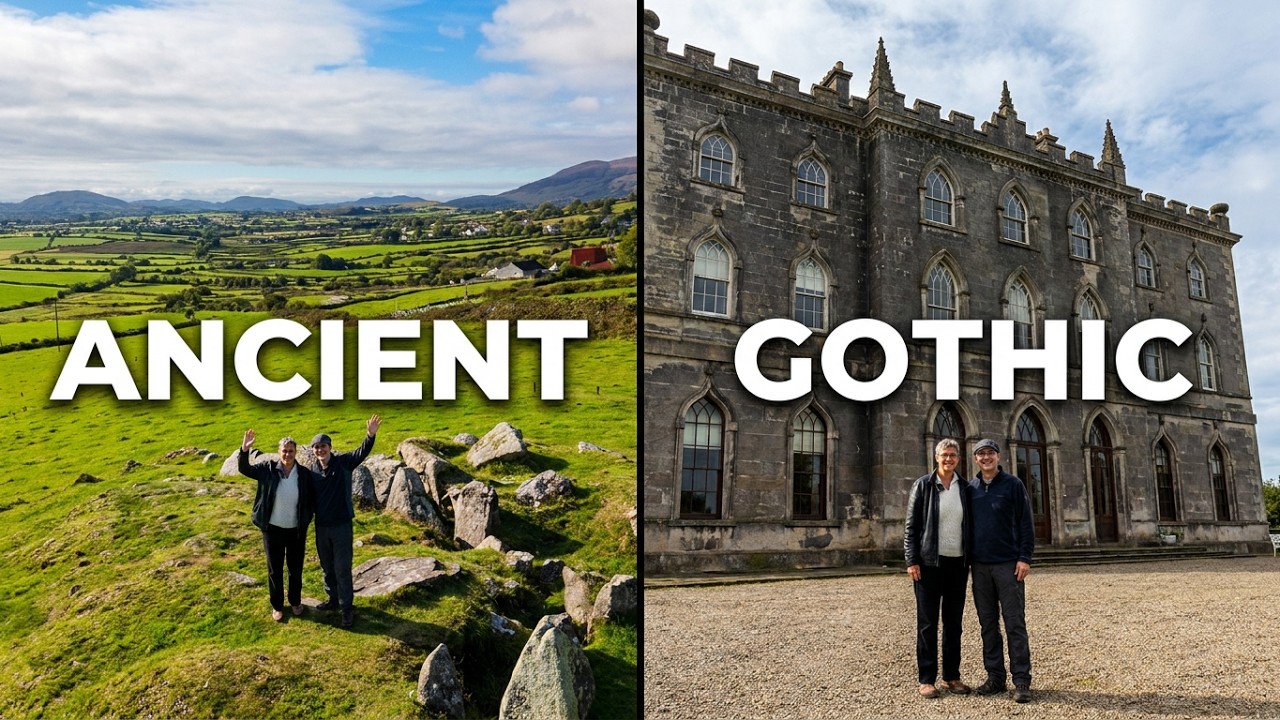 ☘️🤩 Wowed by Ancient Cairns, Coastal Drives & a Gothic Mansion! ☘️ Round-Ireland Road Trip