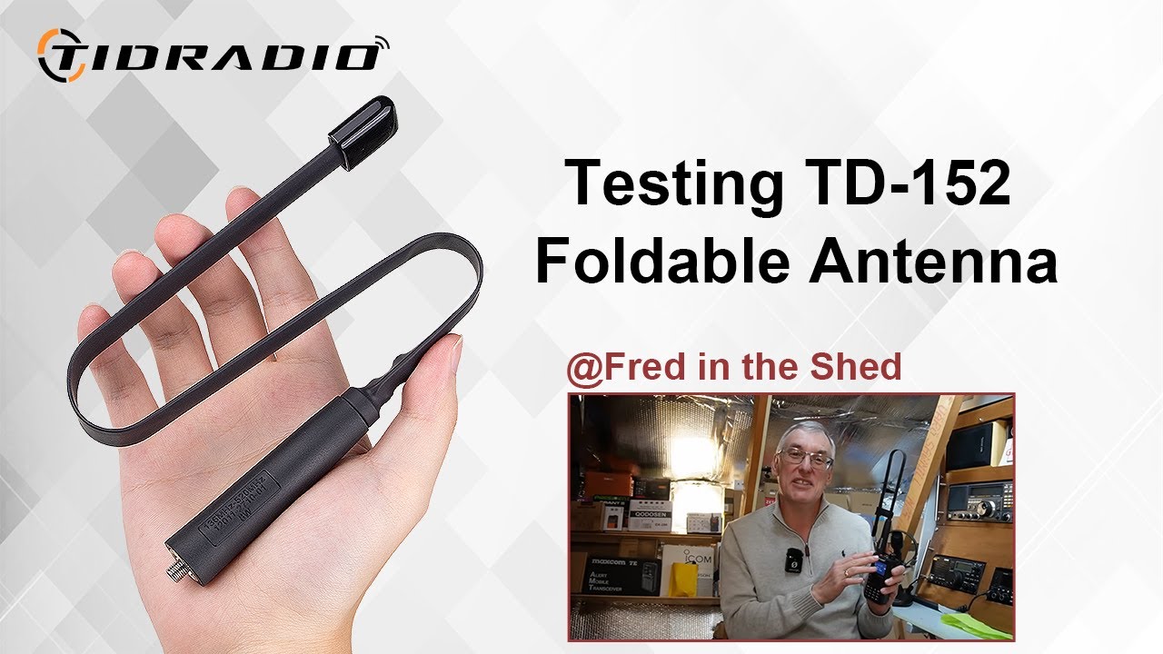 Review: Tidradio TD-152 Foldable Ham Radio Antenna