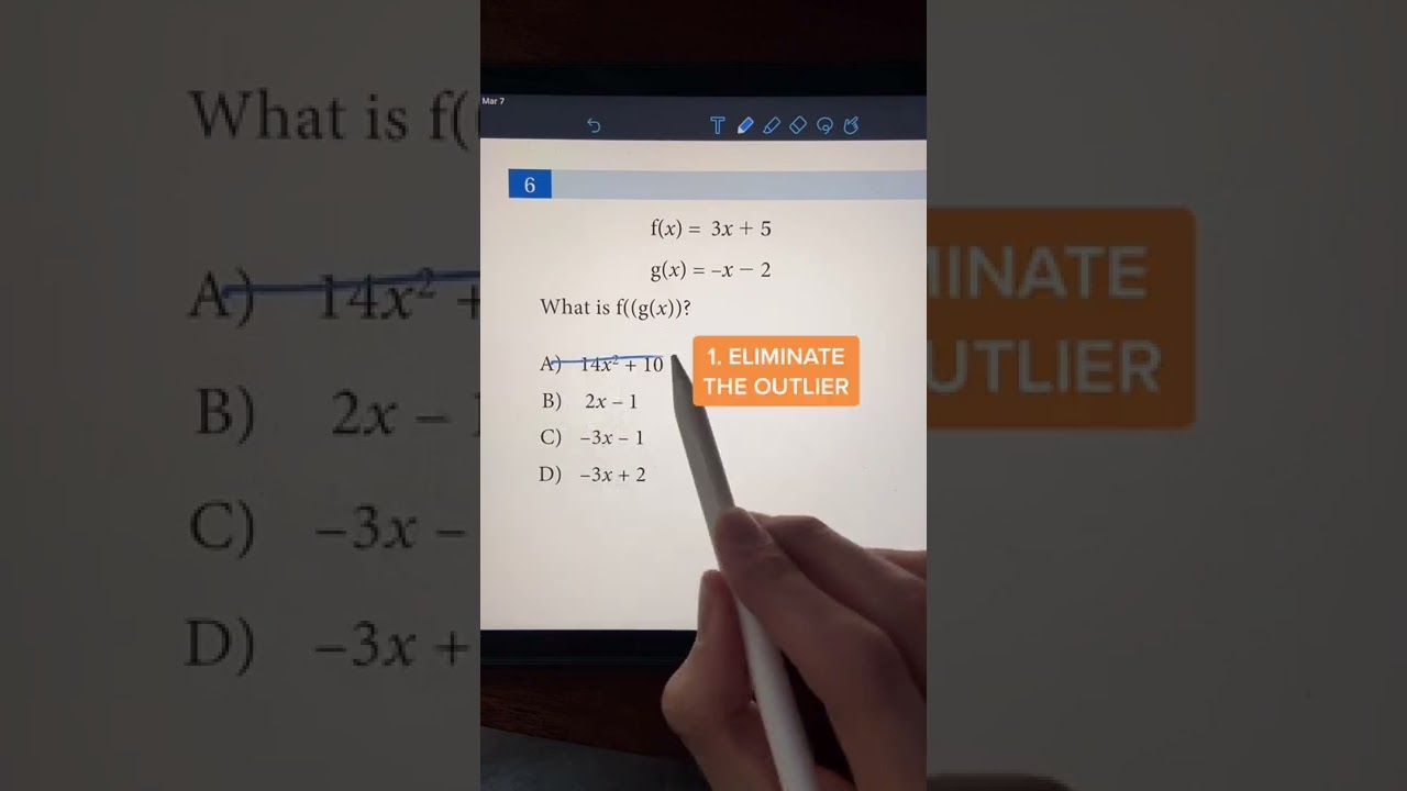 Best Guessing Strategy | Test Taking Tip | JusticeTheTutor #shorts #school #hack #college