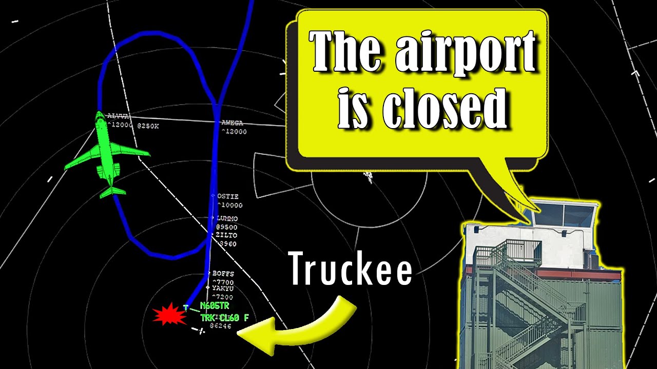 Challenger 605 crashes during approach at Truckee/Tahoe, CA