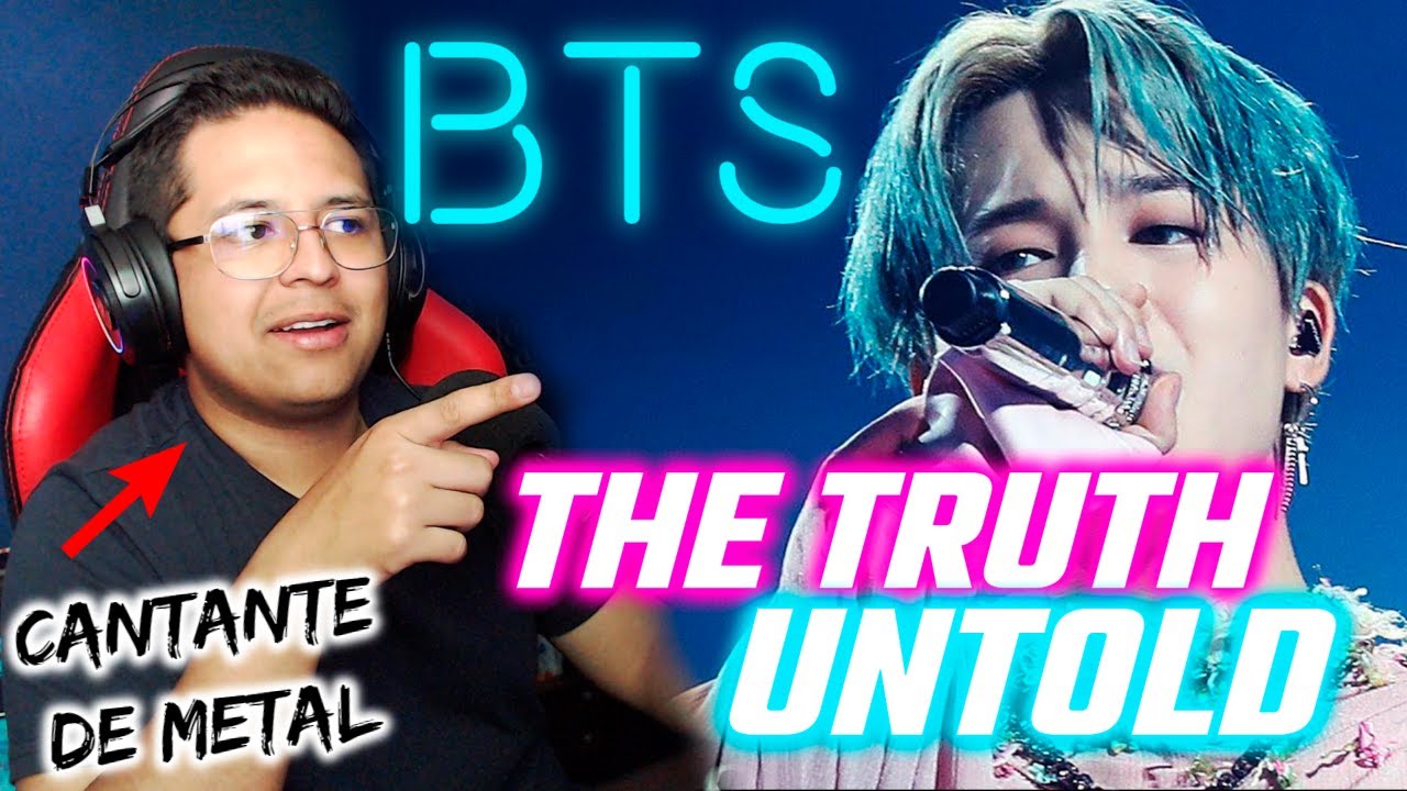 Cantante de Metal ANALIZA a BTS - The Truth Untold | La MEJOR CANCION de BTS