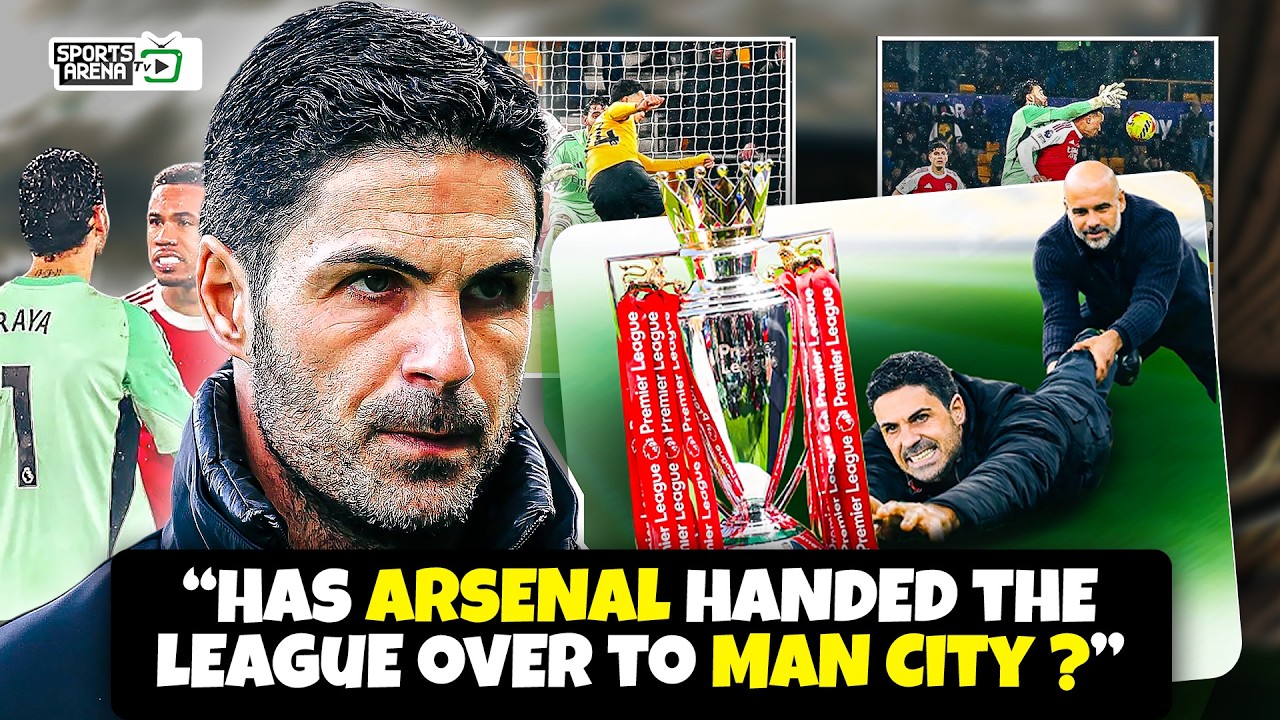 Has Arsenal handed the league over to Man City ???