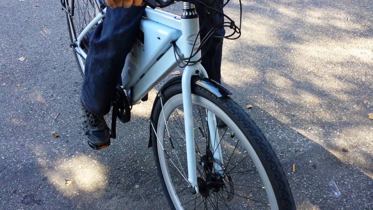 First ride on a Sondors electric bike