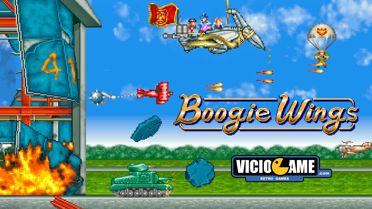 🎮 Boogie Wings (Arcade) Complete Gameplay