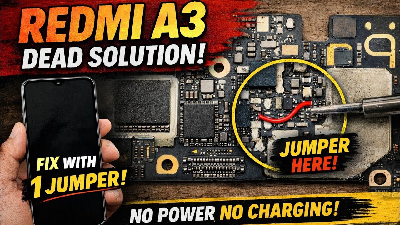 Can You REVIVE Your Dead Redmi A3 Device With This Simple Trick