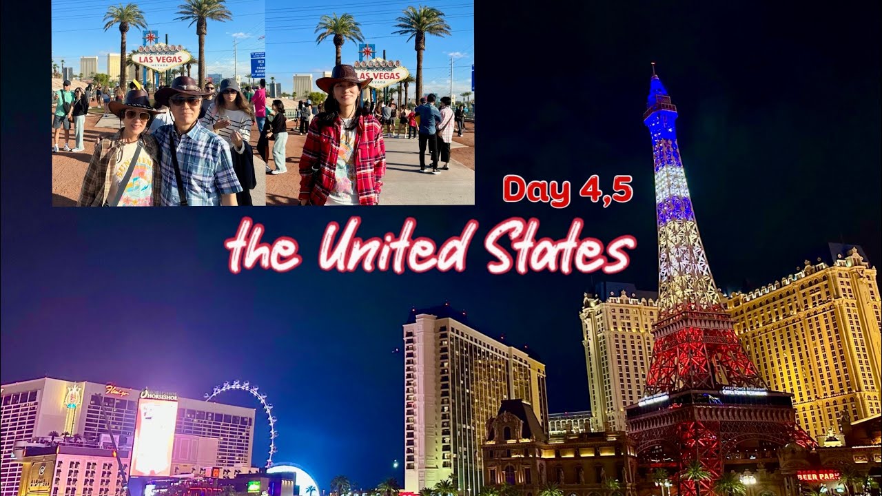 ➌🇺🇸[미국 USA] 라스베이거스 Las Vegas | 부모님과 미서부 여행 Western U.S. with My Parents