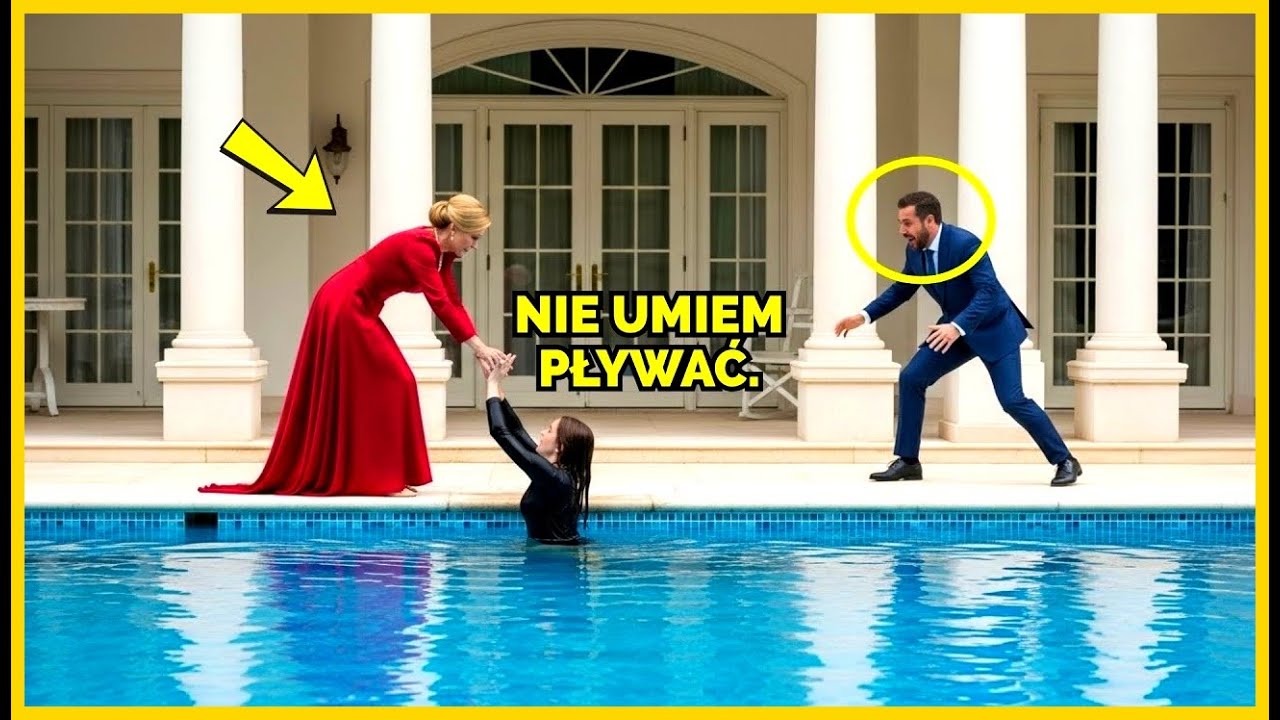 Milioner wrócił wcześniej i zobaczył, jak żona popycha jego córkę do basenu – ta krzyczała, że nie..