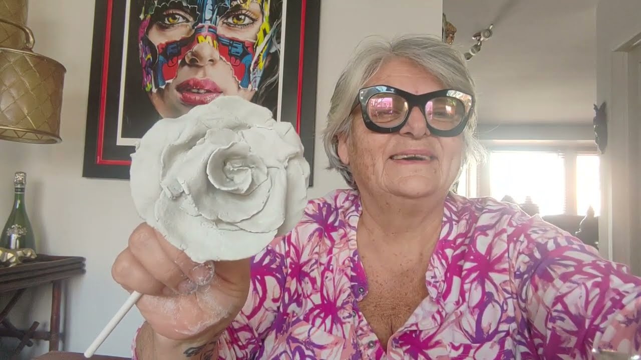 Diy fleurs argile daas❤️❤️❤️