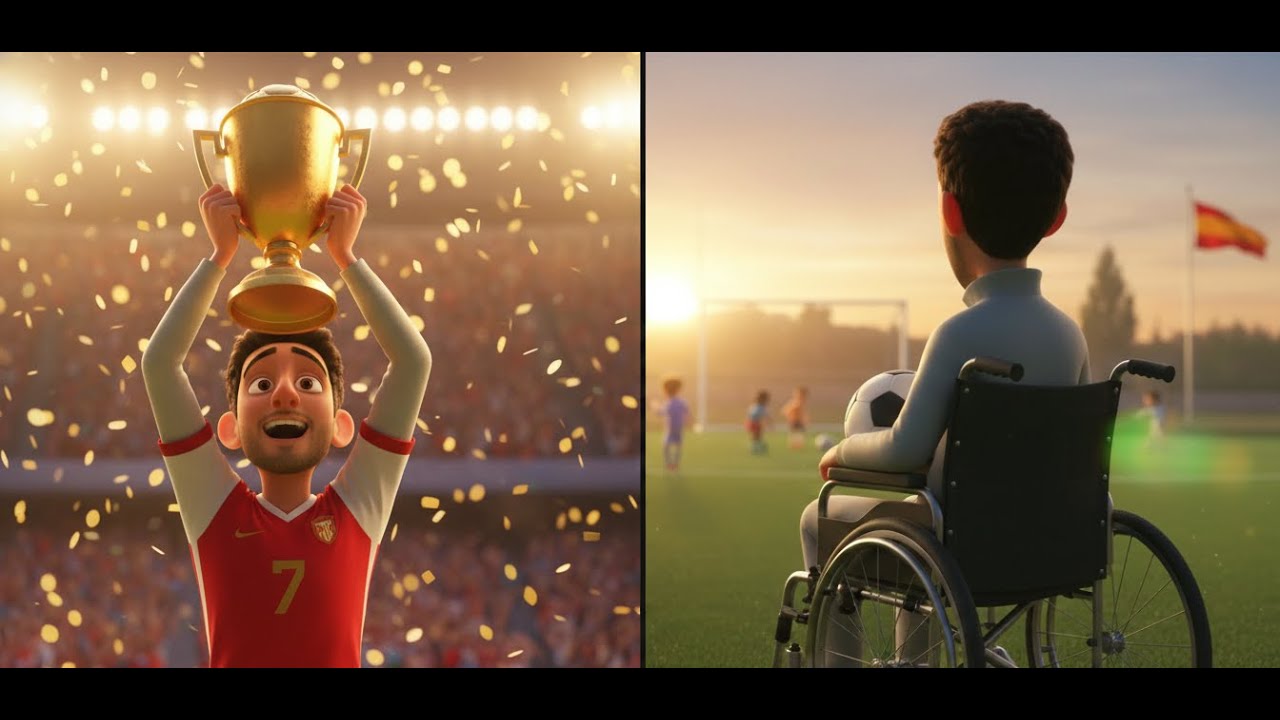 THE SECRET LIFE OF A CHAMPION (Submitted to the AI Film Award)  Full short Movie