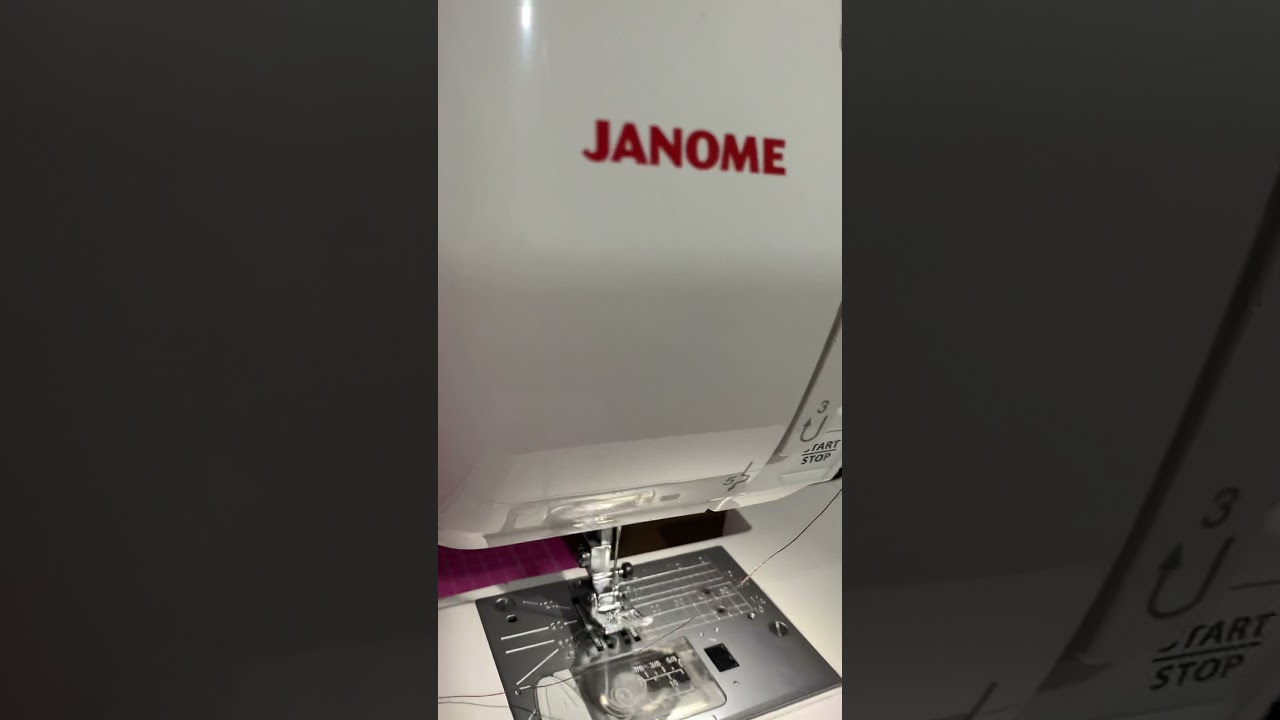 Dica: Como colocar linha na máquina Janome DC6100