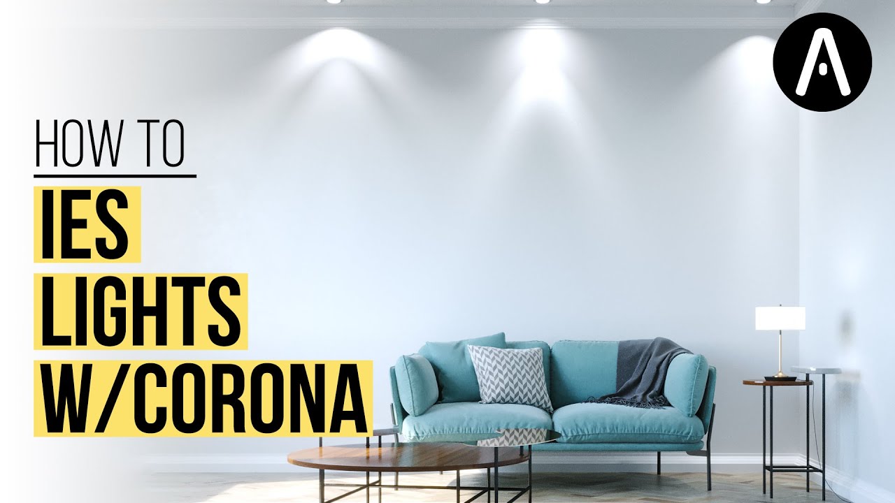 How to use the Corona Render IES Lights