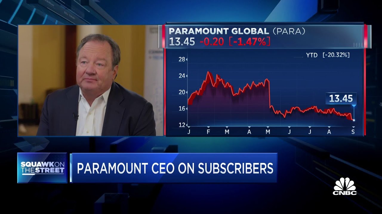 Disney-Charter dispute was inevitable, says Paramount Global's Bob Bakish