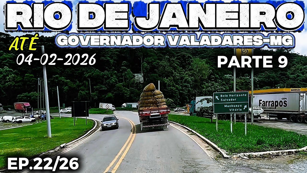 RIO DE JANEIRO ATÉ GOVERNADOR VALADARES-MG PARTE 9 #riodejaneiro #governadorvaladares #minasgerais 