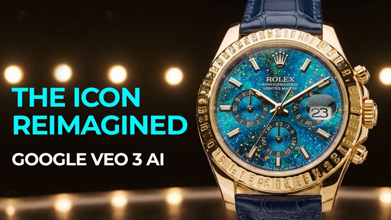 Luxury Watch Ad | Rolex Watch Cinematic AI-Generated Commercial 2025
