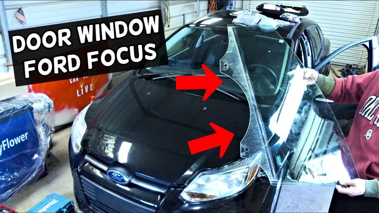 HOW TO REMOVE REPLACE SIDE DOOR WINDOW ON FORD FOCUS MK3