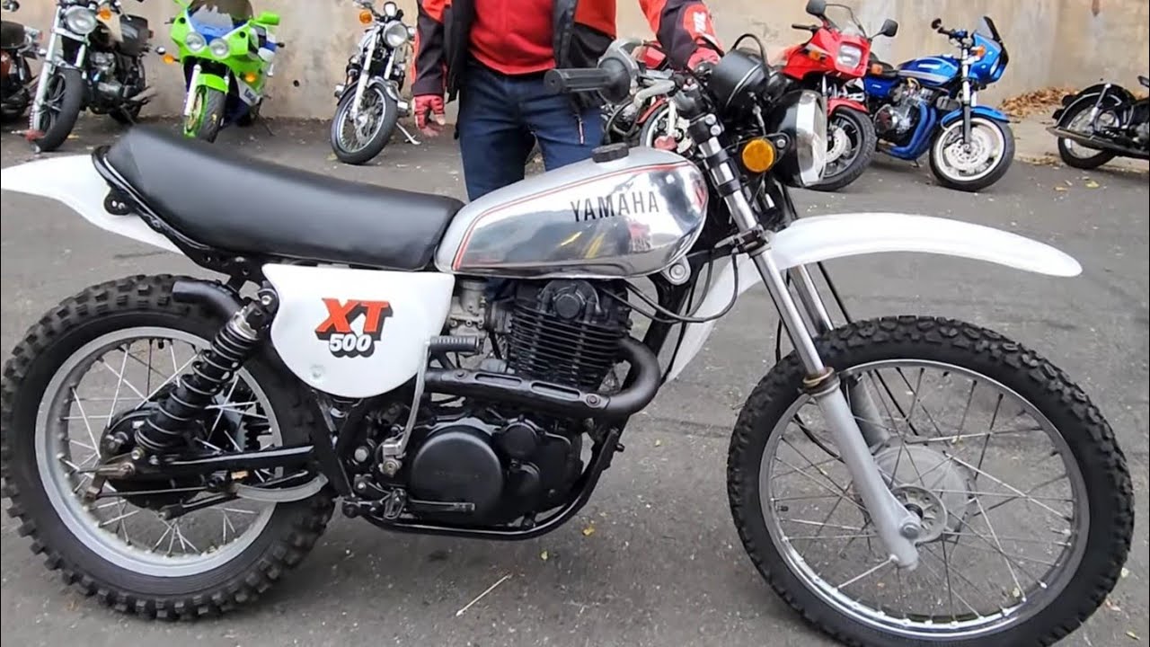 1980 YAMAHA XT500: МОТОЦИКЛ МЕЧТЫ ПАТРИОТОВ