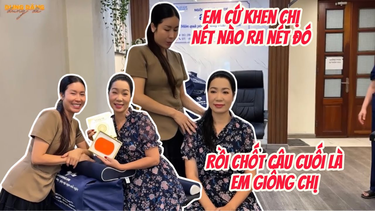 4D ủ mưu rủ rê NSND Trịnh Kim Chi đóng phim chị em sinh đôi vì ai cũng bảo giống như 2 giọt nước