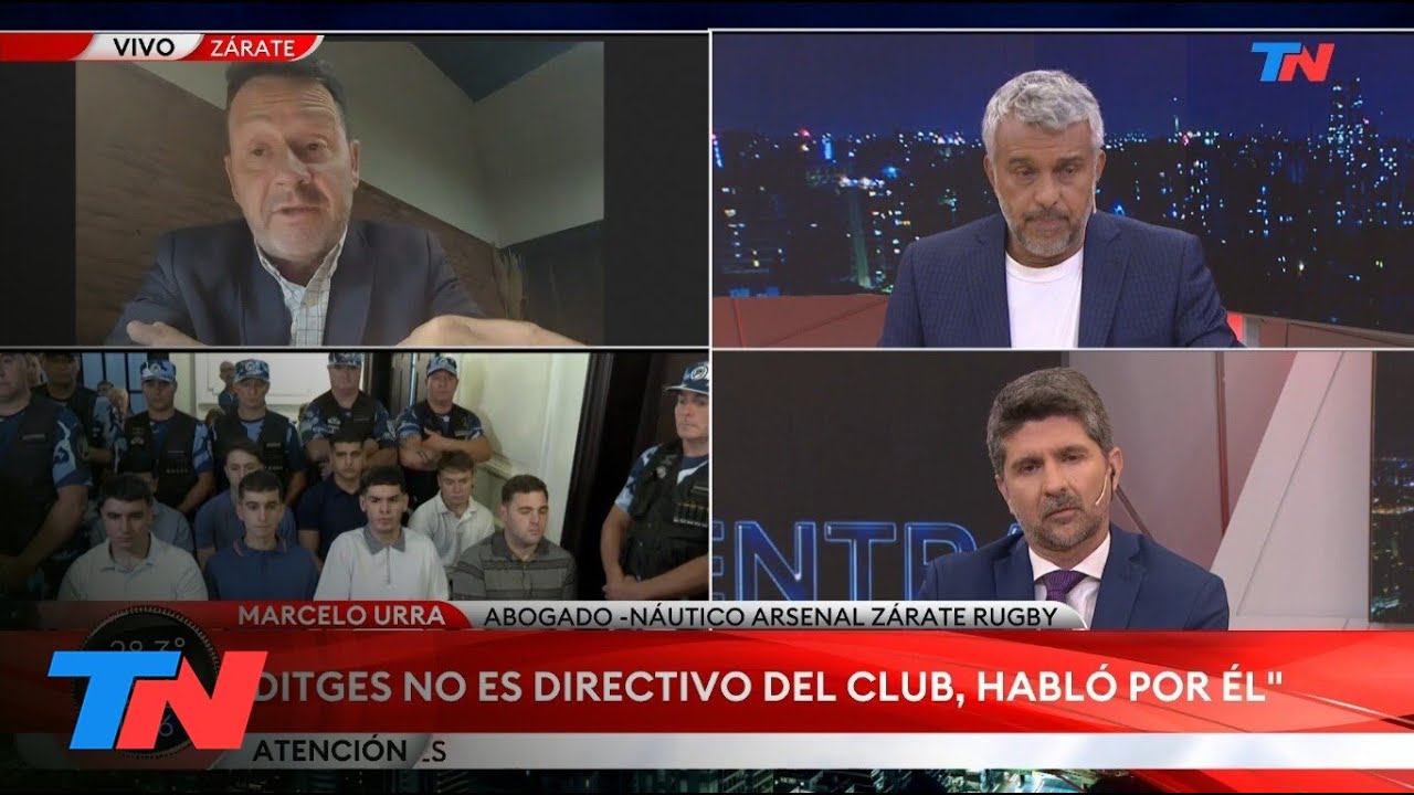 Habl&oacute; el abogado del Na&uacute;tico Arsenal Z&aacute;rate Rugby: 