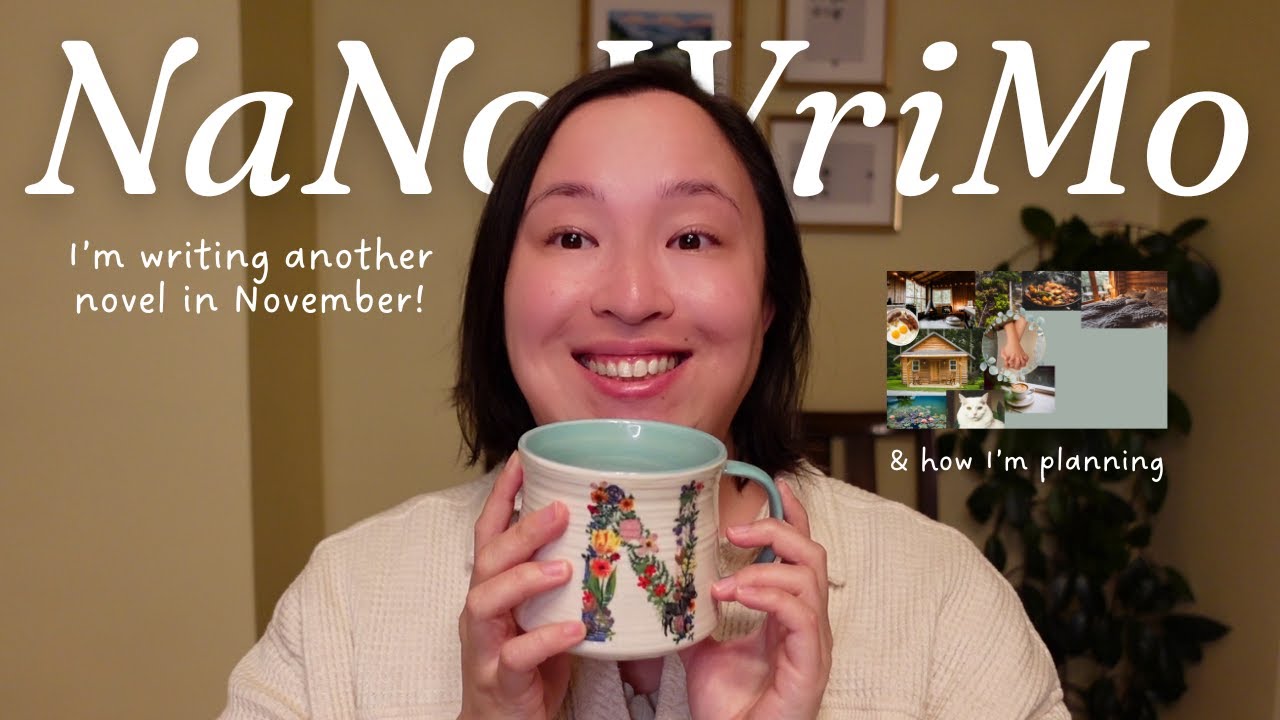 I'm writing another book! 📗✨ my plans for NaNoWriMo 2023 & my Preptober prep