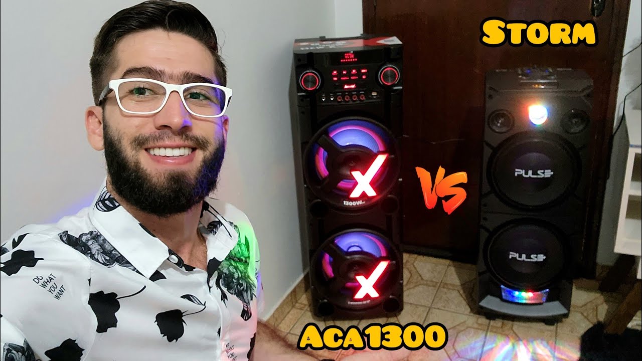 AMVOX ACA1300 NEW X Vs PULSE STORM SP509: Qual é a melhor Torre de som? (Comparativo)
