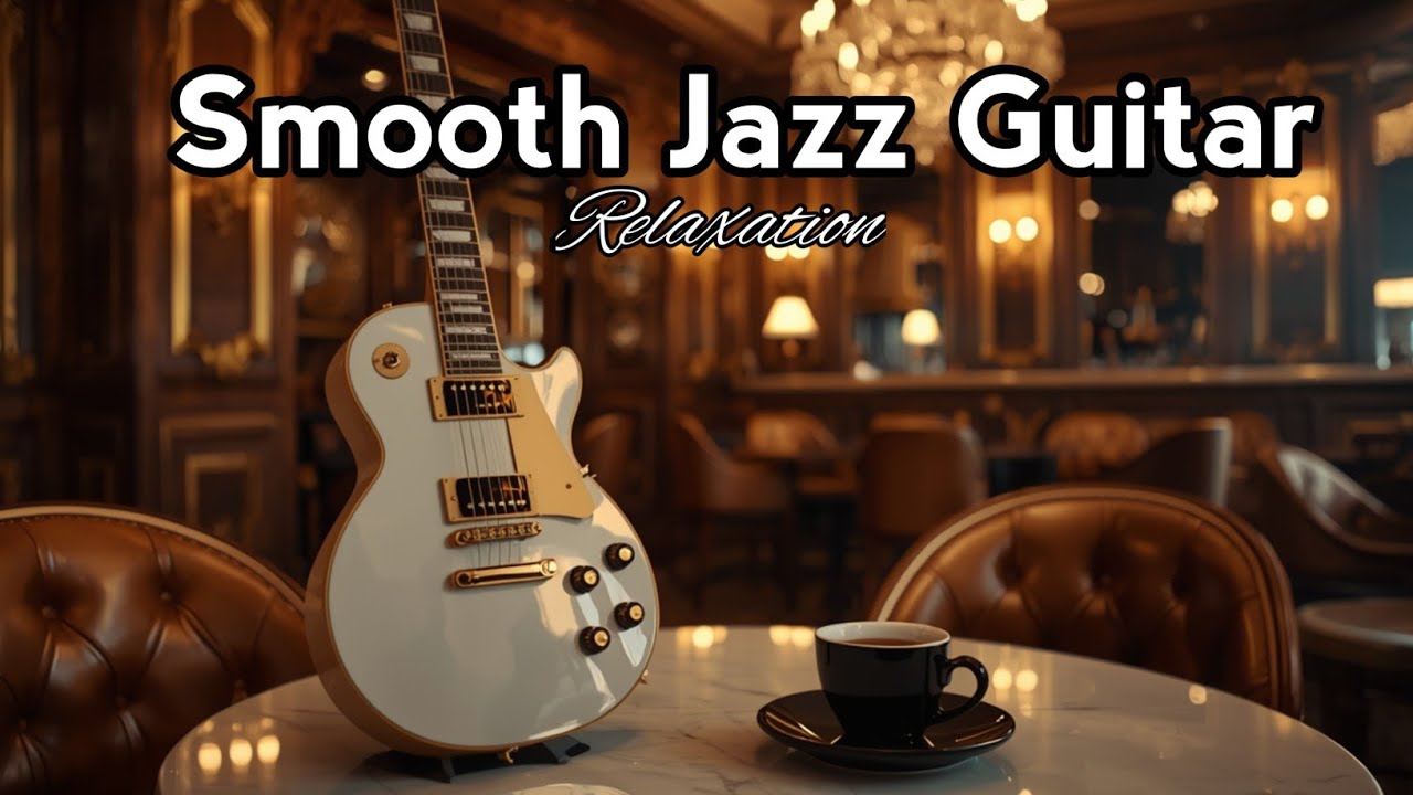 Smooth Jazz Guitar - Elegant Jazz Guitar Instrumental | Calm Background Music for Relaxation
