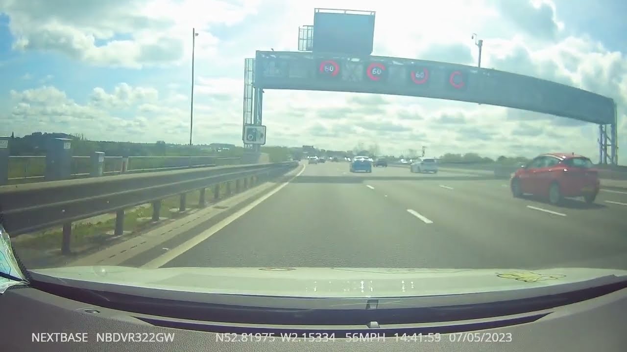 Smart motorways CAN be SMART! A good example