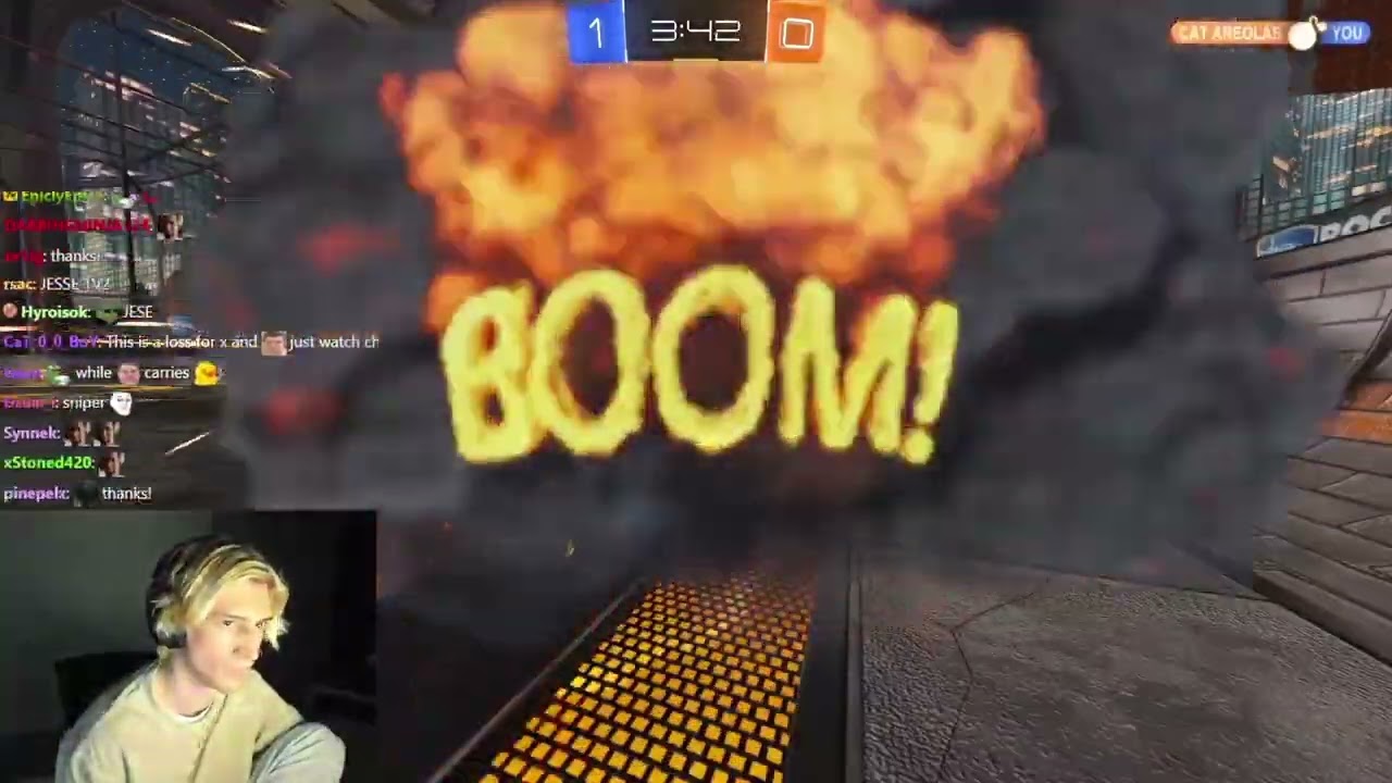 XQC PLAYS - Rocket League #33