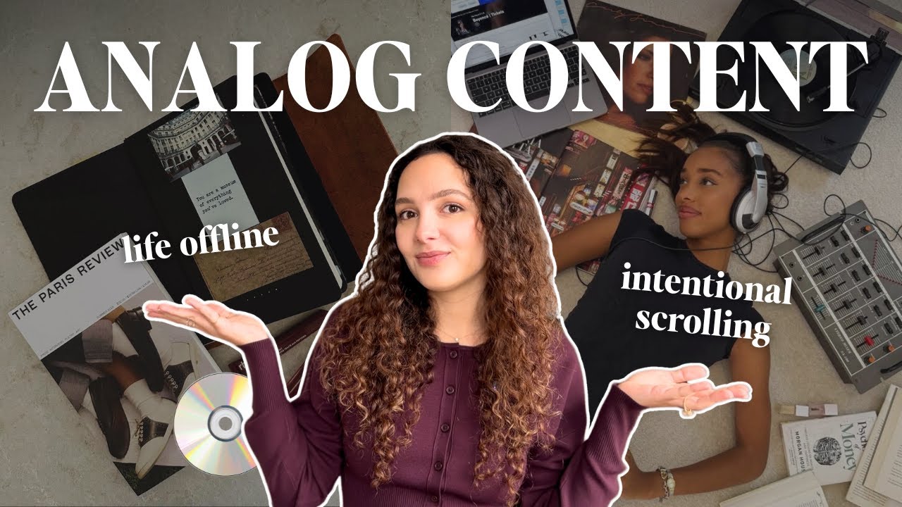 Why You Should Use the Analog Trend in Your Content As A Female Founder (and how to do it)