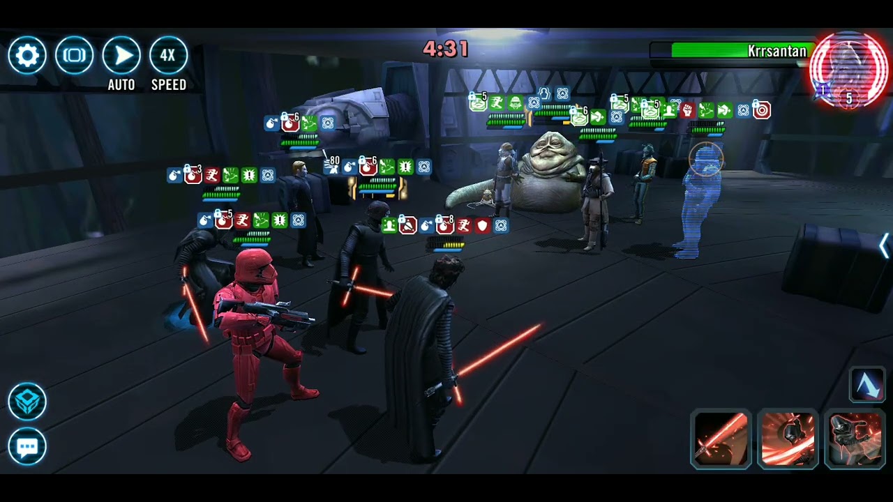 SLKR vs Jabba GA 5v5: no problem at all