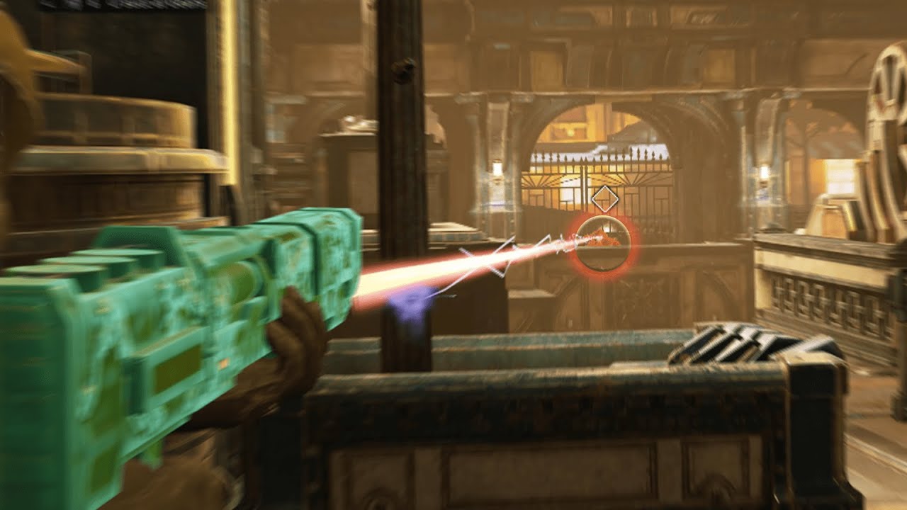 The Gears of War Player with Aimbot...