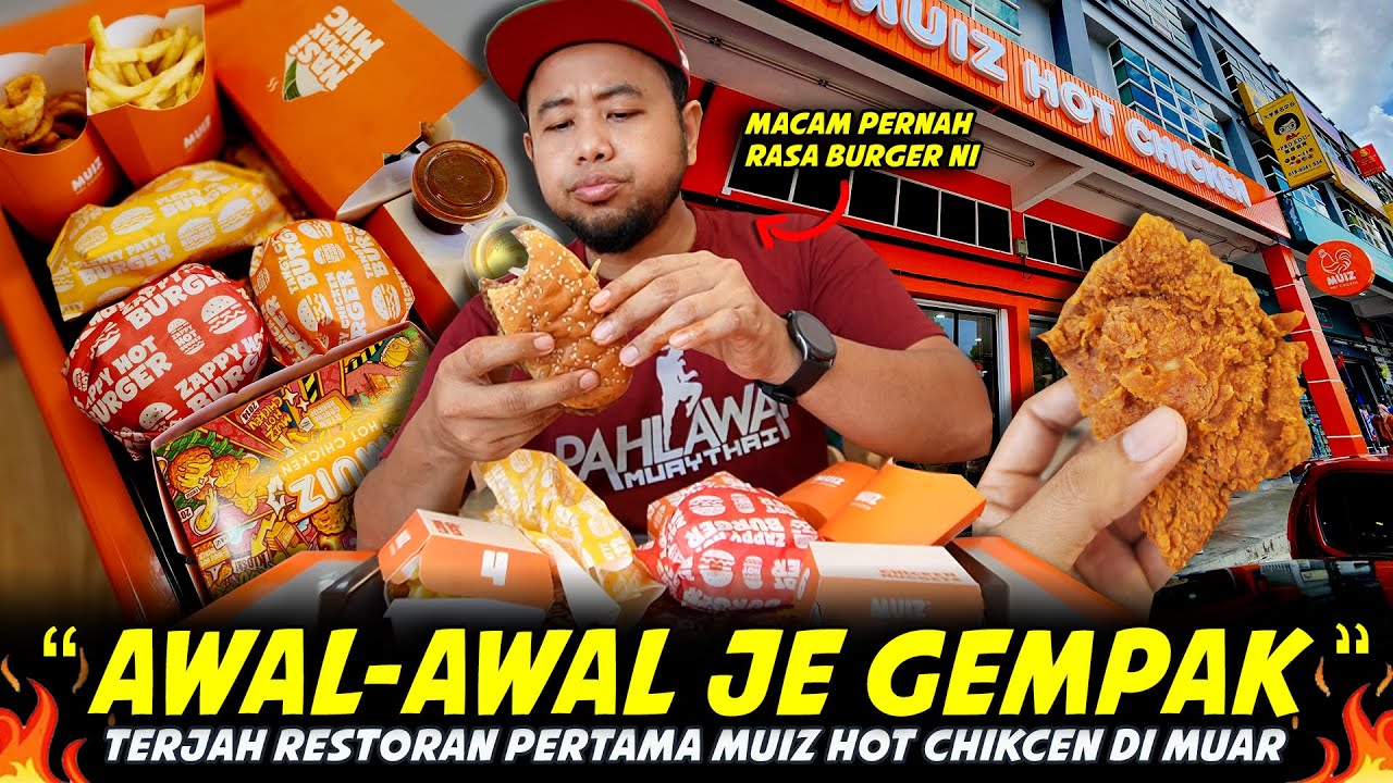 KEDAI RAMAI SEBAB TAK KENA BOIKOT?. Yang Nak Cuba Sila Tengok Video Ni..Terjah MUIZ HOT CHICKEN MUAR