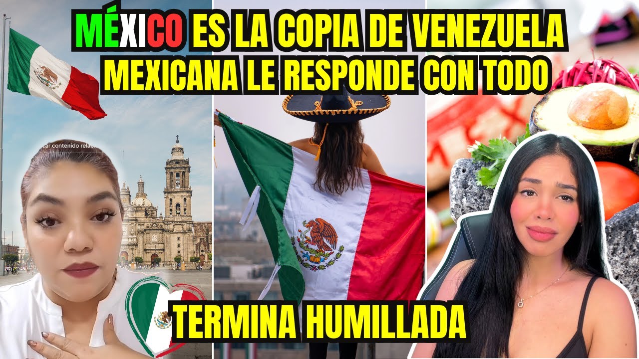 ВЕНЕСУЭЛЬКА ЗАЯВЛЯЕТ, ЧТО МЕКСИКА — ЭТО ДЕШЕВАЯ КОПИЯ ВЕНЕСУЭЛЫ 🇲🇽😱, А МЕКСИКАНЕЦ УНИЖАЕТ ЕЕ ЗА С...