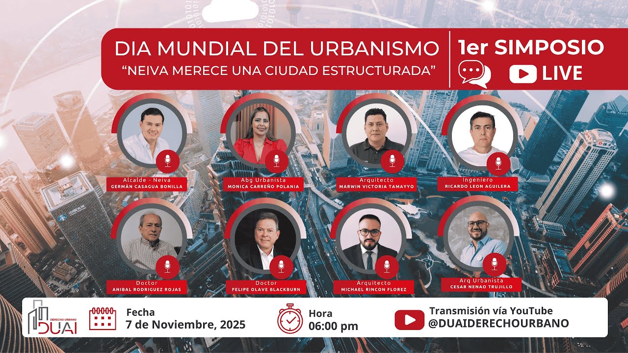 Primer Simposio en Conmemoración del Día Mundial del Urbanismo